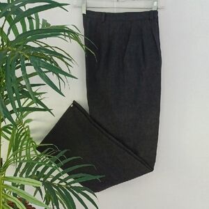 Pendleton Mills Gray Wool Pleated Dress Slacks Size 8